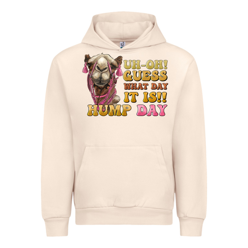 Guess What Day It Is Hump Day Camel Urban Hoodie by BarkalooDesign | Teevron