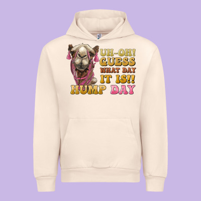 Guess What Day It Is Hump Day Camel Urban Hoodie Designed By Barkaloodesign