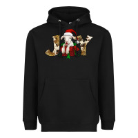 Black joy christmas lamb Heavyweight Hoodie - Jasminsmagicworld
