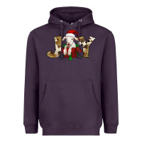Plum joy christmas lamb Heavyweight Hoodie - Jasminsmagicworld
