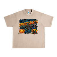French Oak Spooky Saurus Rex Urban Heavy Tee - texasbilliewilder
