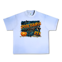 Grape Ice Spooky Saurus Rex Urban Heavy Tee - texasbilliewilder