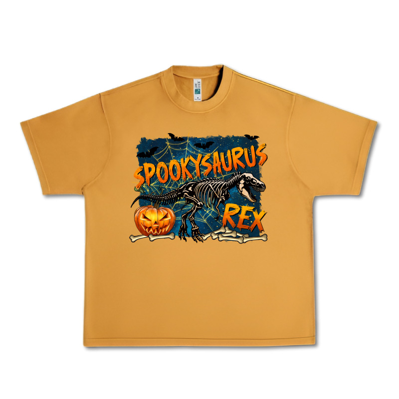Spooky Saurus Rex Urban Heavy Tee by texasbilliewilder | Teevron