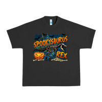 Pigment Black Spooky Saurus Rex Urban Heavy Tee - texasbilliewilder
