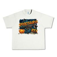 Pistachio Spooky Saurus Rex Urban Heavy Tee - texasbilliewilder