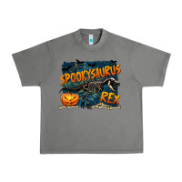 Tornado Spooky Saurus Rex Urban Heavy Tee - texasbilliewilder