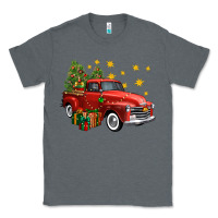 Charcoal Heather christmas truck Classic Tee - FaDigitalArtStudio
