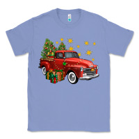 Colony Blue christmas truck Classic Tee - FaDigitalArtStudio