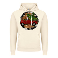 Vintage Artic Farm Truck Christmas Vintage Hoodie - RanaPortraitStore