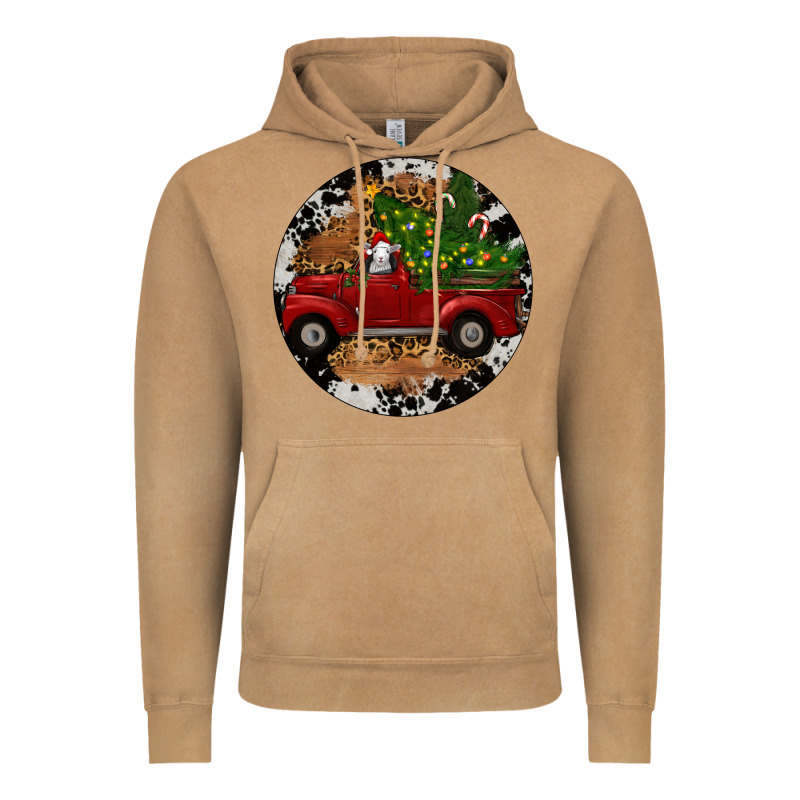 Farm Truck Christmas Vintage Hoodie by RanaPortraitStore | Teevron