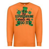 Carrot the leprechauns made me do it Premium Sweatshirt - MaliasSmallBusiness
