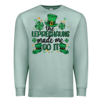 Seafoam the leprechauns made me do it Premium Sweatshirt - MaliasSmallBusiness