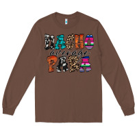 Chestnut nacho para Long Sleeve Tee - RacoonDesign