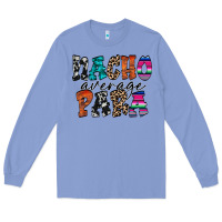 Colony Blue nacho para Long Sleeve Tee - RacoonDesign