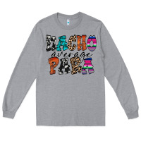 Heather Grey nacho para Long Sleeve Tee - RacoonDesign