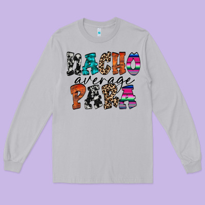 Nacho Para Long Sleeve Tee Designed By Racoondesign
