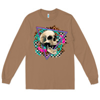 Toasted Coconut race skull Long Sleeve Tee - AdoDesignShop