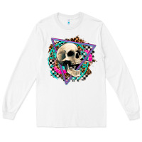 White race skull Long Sleeve Tee - AdoDesignShop