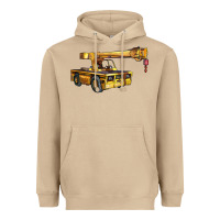 Mushroom carry deck crane Heavyweight Hoodie - LillyAllenDesigns