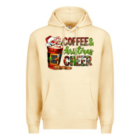 Pina Colada Coffee and Christmas cheer Premium Hoodie - NancyCooperArtShop