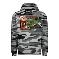 Slate Camo Coffee and Christmas cheer Premium Hoodie - NancyCooperArtShop