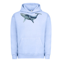 Pigment Grape Ice humpback whale Urban Hoodie - BarkalooDesign