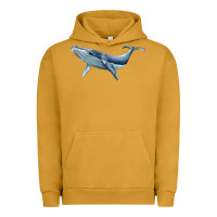 Pigment Peanut Butter humpback whale Urban Hoodie - BarkalooDesign