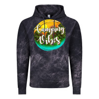 Cloud Black camping vibes Vintage Hoodie - texasbilliewilder