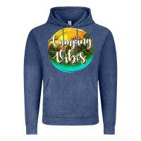 Vintage Denim camping vibes Vintage Hoodie - texasbilliewilder