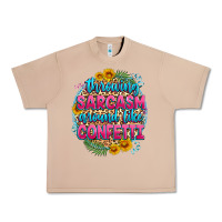 Burro throwing sarcasm around like confetti Urban Heavy Tee - Zillion Design Studio