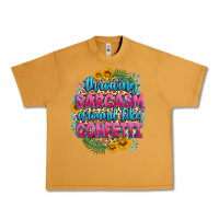 Peanut Butter throwing sarcasm around like confetti Urban Heavy Tee - Zillion Design Studio