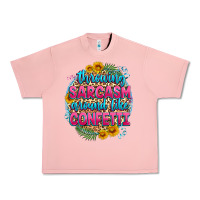 Salmon throwing sarcasm around like confetti Urban Heavy Tee - Zillion Design Studio