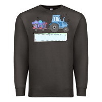 Smoke easter tractor boy Premium Sweatshirt - MaliasSmallBusiness