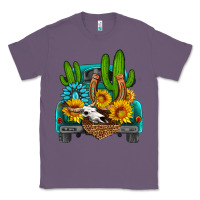 Lavender western truck Horseshoe Classic Tee - HRA Design Shop