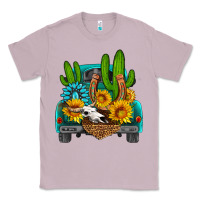 Lilac western truck Horseshoe Classic Tee - HRA Design Shop