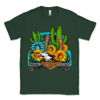 Sports Green western truck Horseshoe Classic Tee - HRA Design Shop