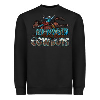 Black the world needs more cowboys Heavyweight Sweatshirt - Zillion Design Studio