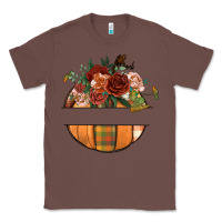 Chestnut customize floral pumpkin Classic Tee - BundleAndBundleShop
