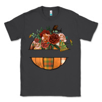 Smoke customize floral pumpkin Classic Tee - BundleAndBundleShop