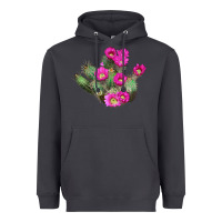 Smoke strawberry hedgehog cactus Heavyweight Hoodie - LillyAllenDesigns