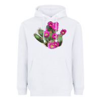 White strawberry hedgehog cactus Heavyweight Hoodie - LillyAllenDesigns