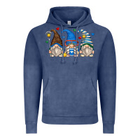 Vintage Denim lacrosse gnomes Vintage Hoodie - Zillion Design Studio