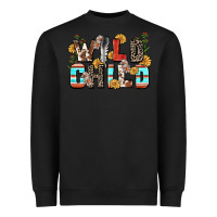 Black wild child Heavyweight Sweatshirt - Zillion Design Studio
