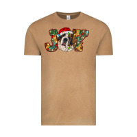 Vintage Camel Saint Bernard Christmas joy, Vintage Tee - RanaPortraitStore