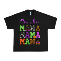 Black Spooky Mama Urban Heavy Tee - texasbilliewilder