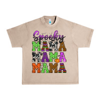 French Oak Spooky Mama Urban Heavy Tee - texasbilliewilder