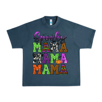 Midnight Navy Spooky Mama Urban Heavy Tee - texasbilliewilder