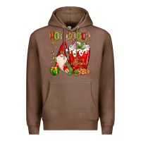 Chestnut christmas gnome hot cocoa Premium Hoodie - MaliasSmallBusiness