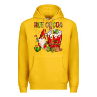 Lemon christmas gnome hot cocoa Premium Hoodie - MaliasSmallBusiness