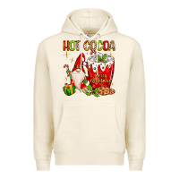 Tofu christmas gnome hot cocoa Premium Hoodie - MaliasSmallBusiness